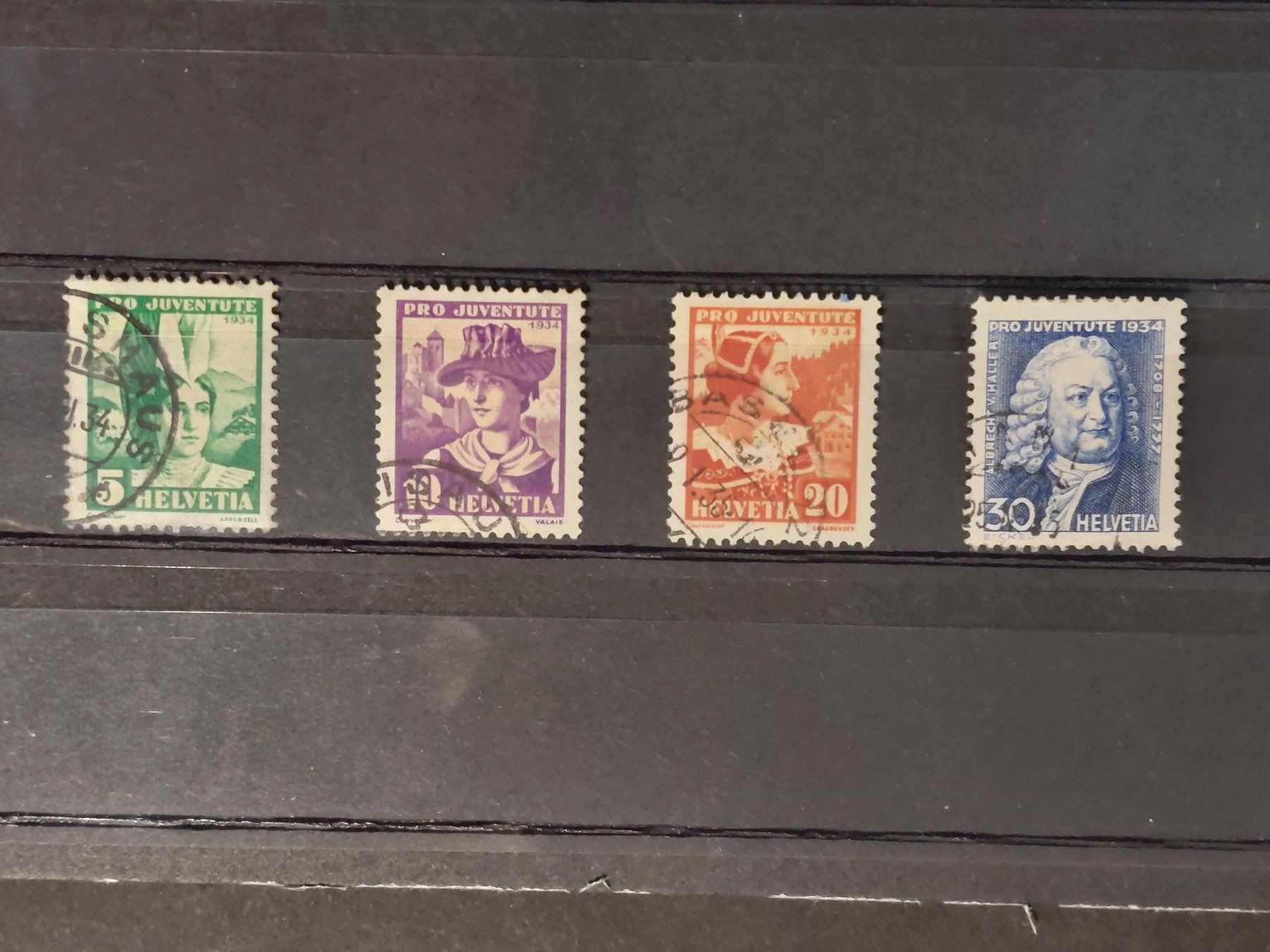 Tutti i francobolli: Pro Juventute 1934, gestempelt – Usato da Obfelden venduto da Funke2