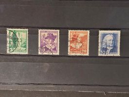 Pro Juventute 1934, gestempelt