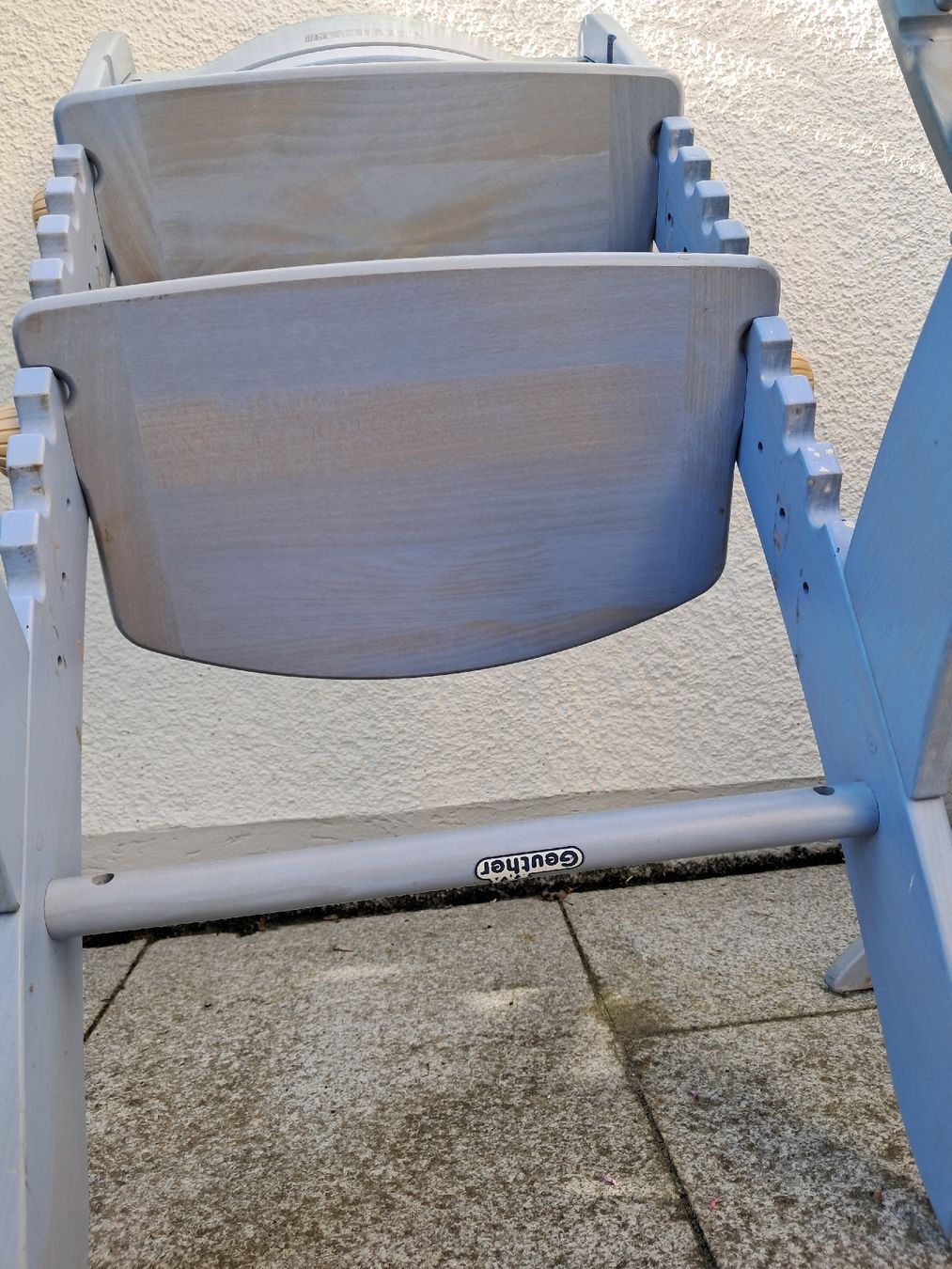 Geuther Seggioloni: 1x Kinderstuhl Geuther hellblau – Usato da Winterthur venduto da fabelwin 6