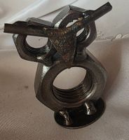 Eule Figur Die Hinz & Kunst Metallfigur Muttern und Schraube