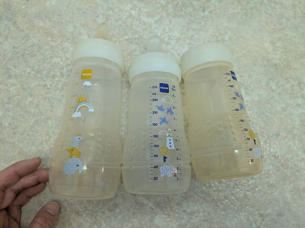 Pasti del neonato: MAM Milchflaschen + Milchportionierer  – Usato da Zürich venduto da fra_rgh5 1
