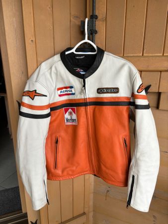 Motorrad Lederjacke Alpinestar