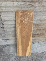 Sumpfeiche – Massivholzbrett ca. 88 × 28 × 2,8 cm