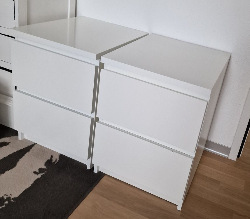 Wunderbar Malm Kommoden Nebeneinander Ebenbild