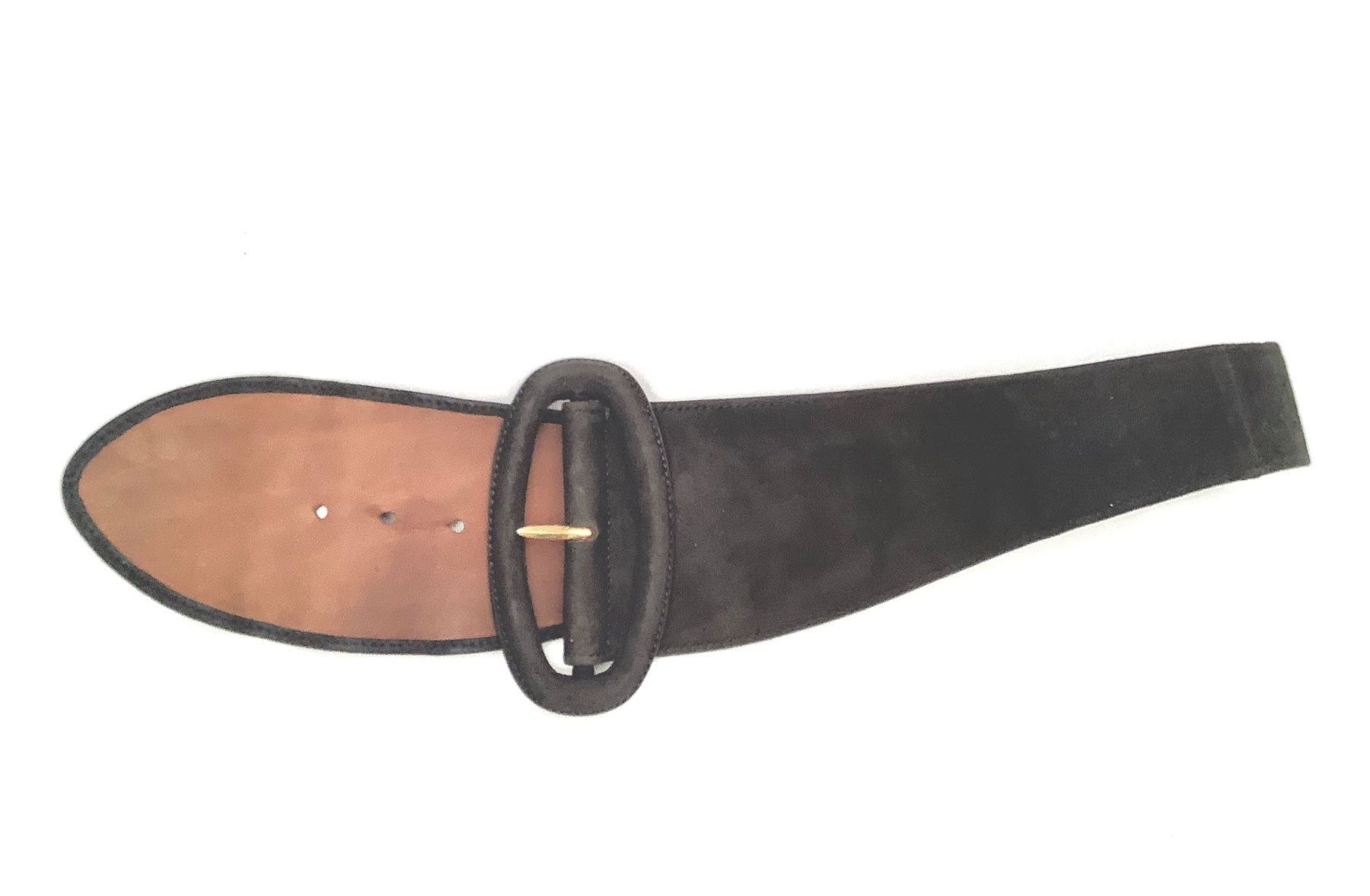 Cinture: Donna Karan Wildleder schwarz Gürtel 75 – Usato da Ennetbaden venduto da bargainhunterin 5