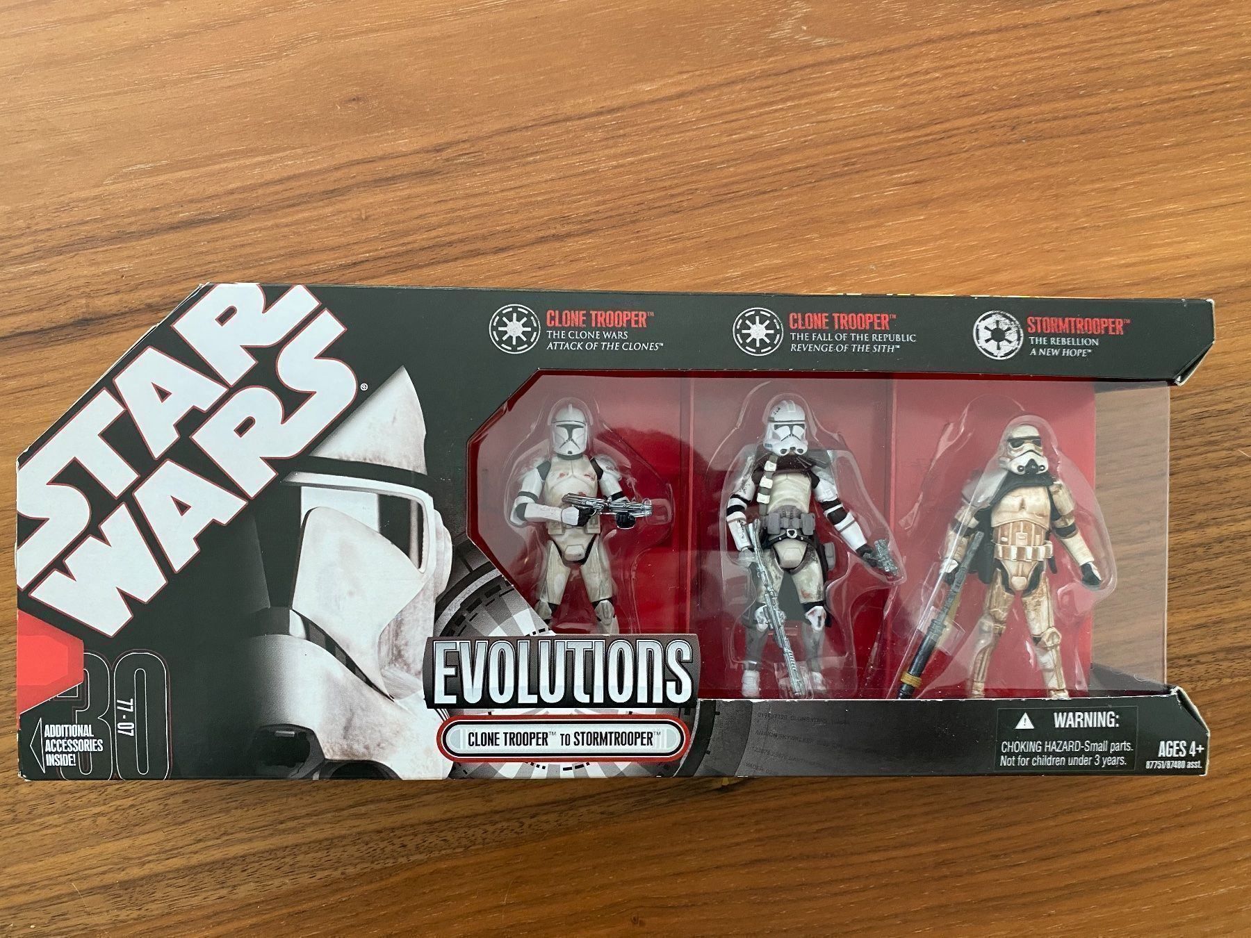 Star Wars Statuette: STAR WARS*Evolutions Set* Clone to Storm – Nuovo e nell'imballaggio originale da Horn venduto da HanSolo.