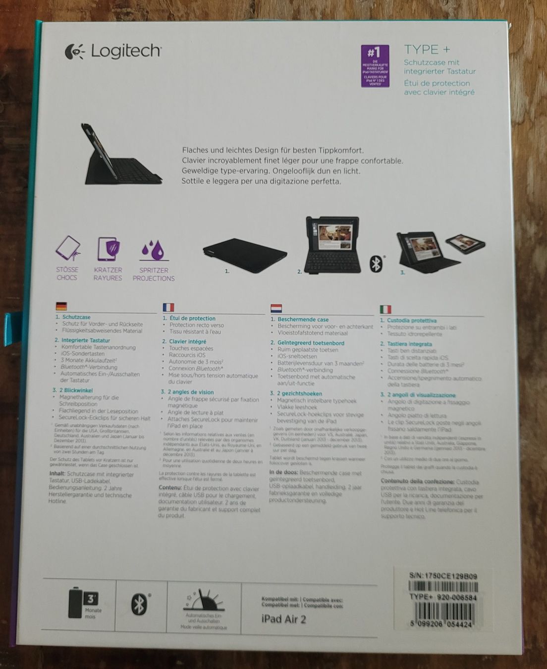 Covers & Borse: Logitech Type+ iPad Air 2 Keyboard Case - Perfect Gift! – Usato da Killwangen venduto da bmy_5rtt 6
