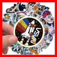 Nasa SpaceX Weltall Raumfahrt Astronaut 50 tlg Stickerset
