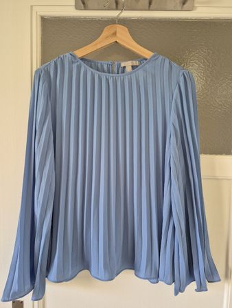 Blouse bleu H&M XS-S