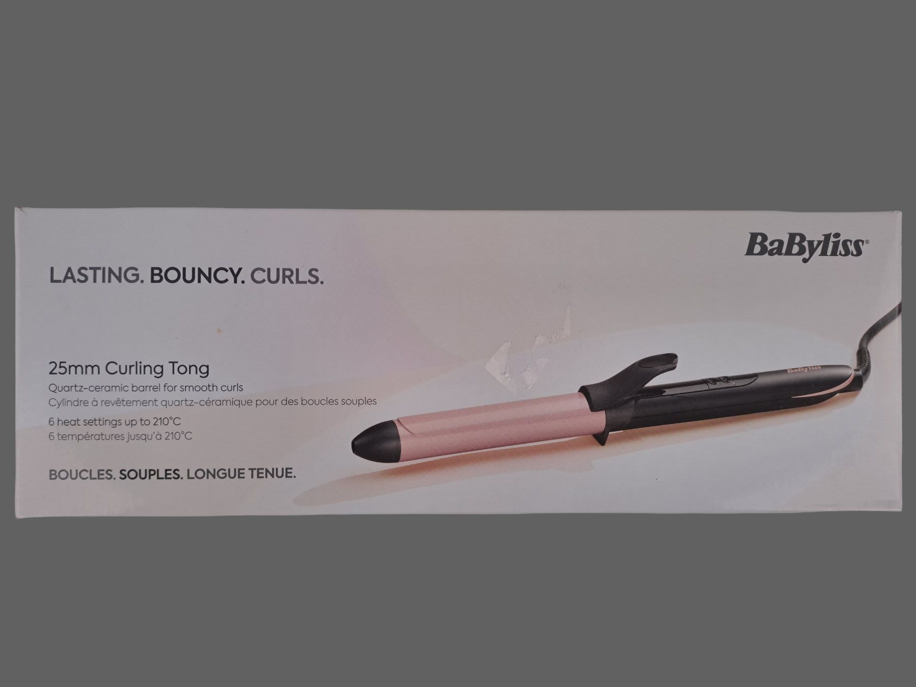 BaByliss Piastre & Arricciacapelli: BABYLISS 25 mm Lockenstab Typ C451E – Nuovo (secondo la descrizione) da Männedorf venduto da Restwert_Maennedorf 2