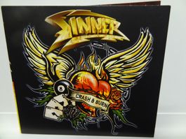 Sinner - Crash & Burn CD Album
