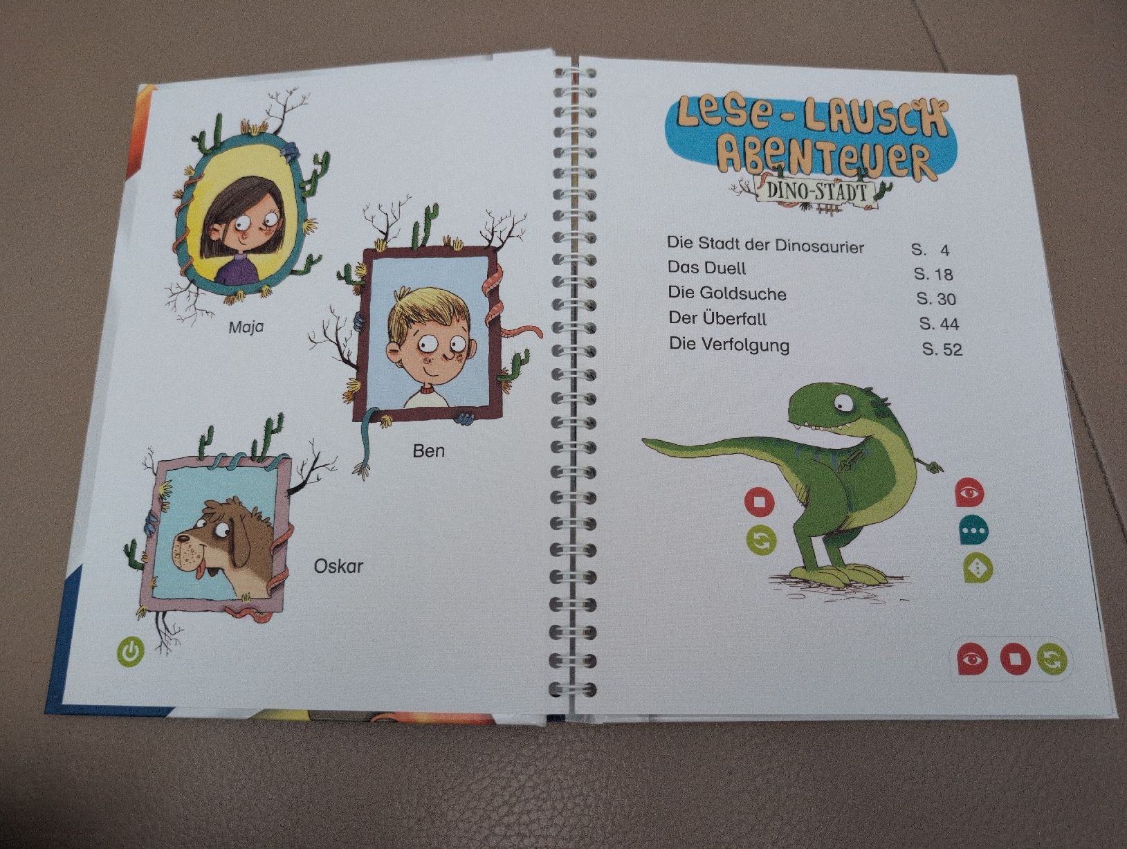Libri: Tiptoi Lese-Lausch Abenteuer Dino Stadt – Usato da Schwerzenbach venduto da _charme_ 1