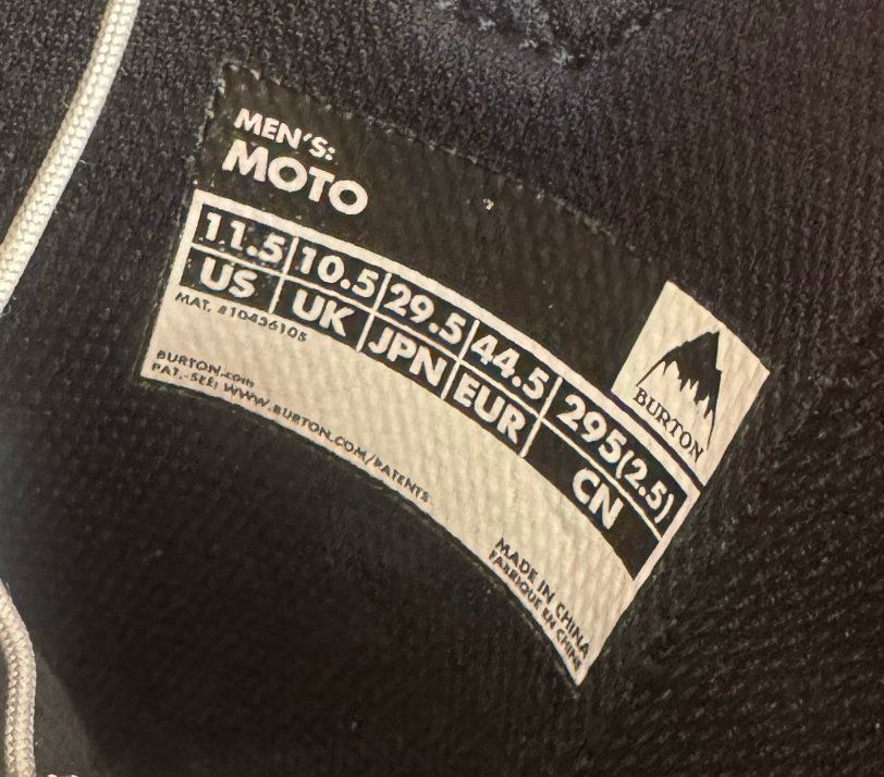Burton Scarpe da uomo: BURTON - Snowboard Shoes - 44.5 – Usato da Zürich venduto da Matteo_7 3