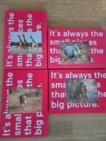 Puzzle Set Tiere Safari Giraffe Nashorn Leopard neu