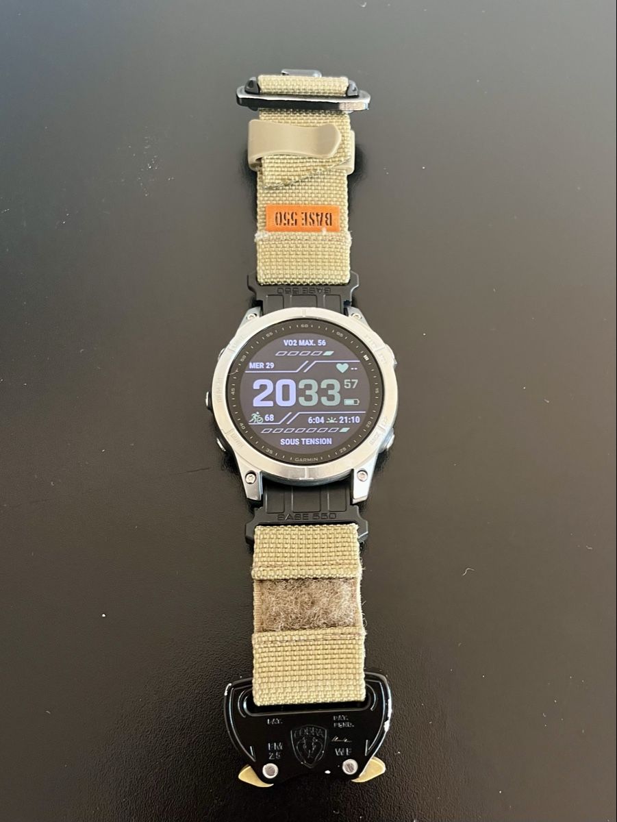 Garmin Smartwatch: Garmin Fenix 7 + bracelet tactique  – Usato da Pieterlen venduto da tom_8d86 2