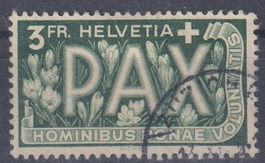 +++PAX Krokusfeld Nr.272, 3Fr.+++HALBSTEMPEL