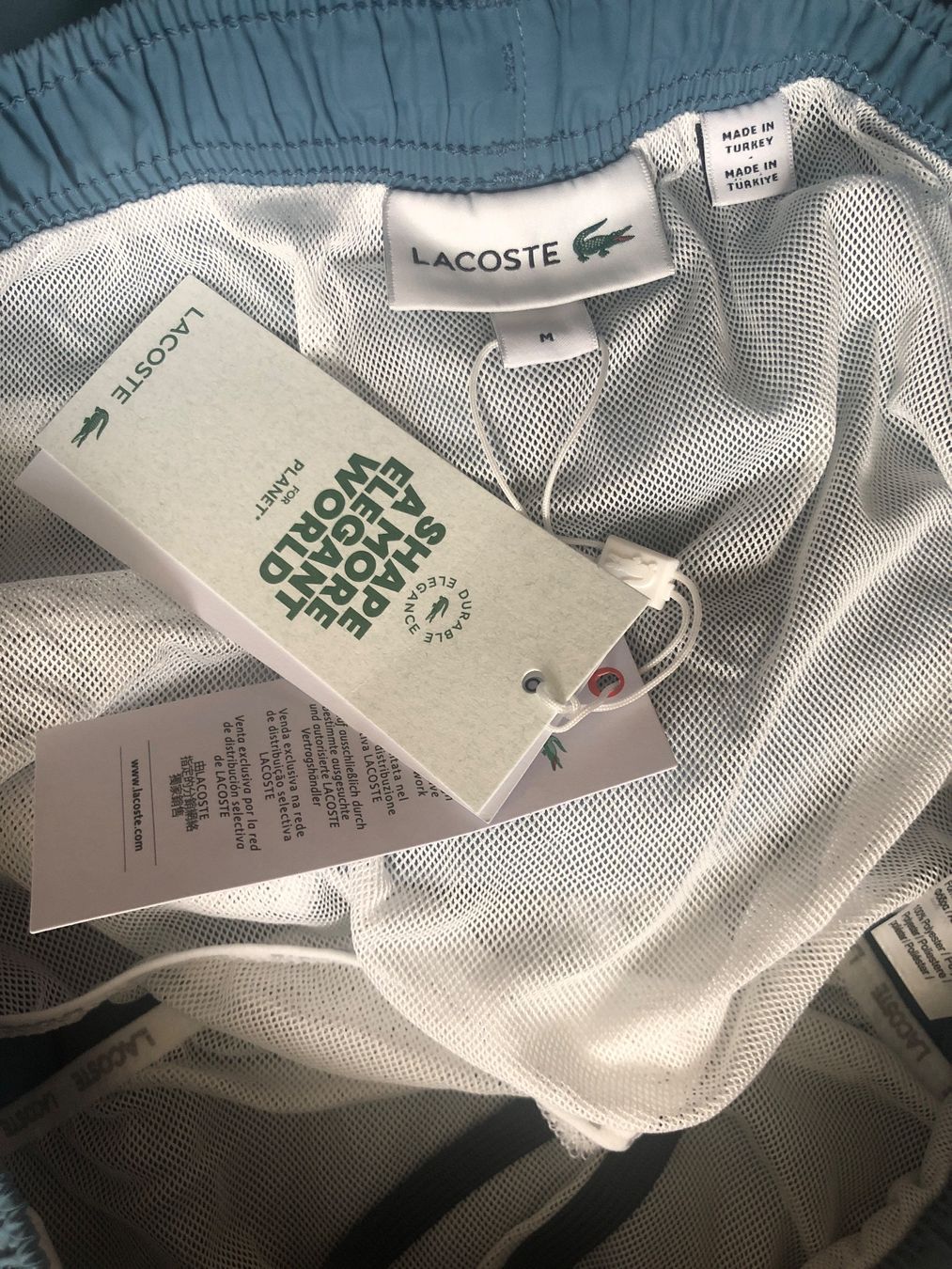 Lacoste Costumi da bagno: Lacoste Badeshorts Grösse M, neu – Nuovo e nell'imballaggio originale da Olten venduto da eti_r289 3