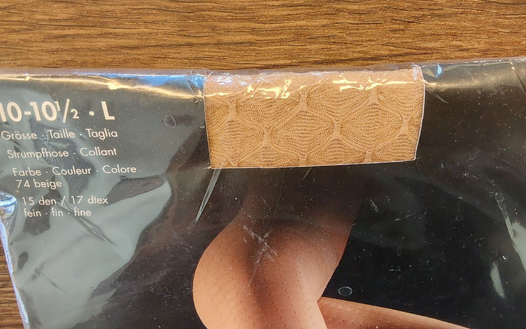 Migros Calze & Collant: Strumpfhosen Migos L beige neu – Nuovo e nell'imballaggio originale da Köniz venduto da scopello12 1