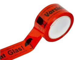 72 Bänder Vorsicht Glas zerbrechlich