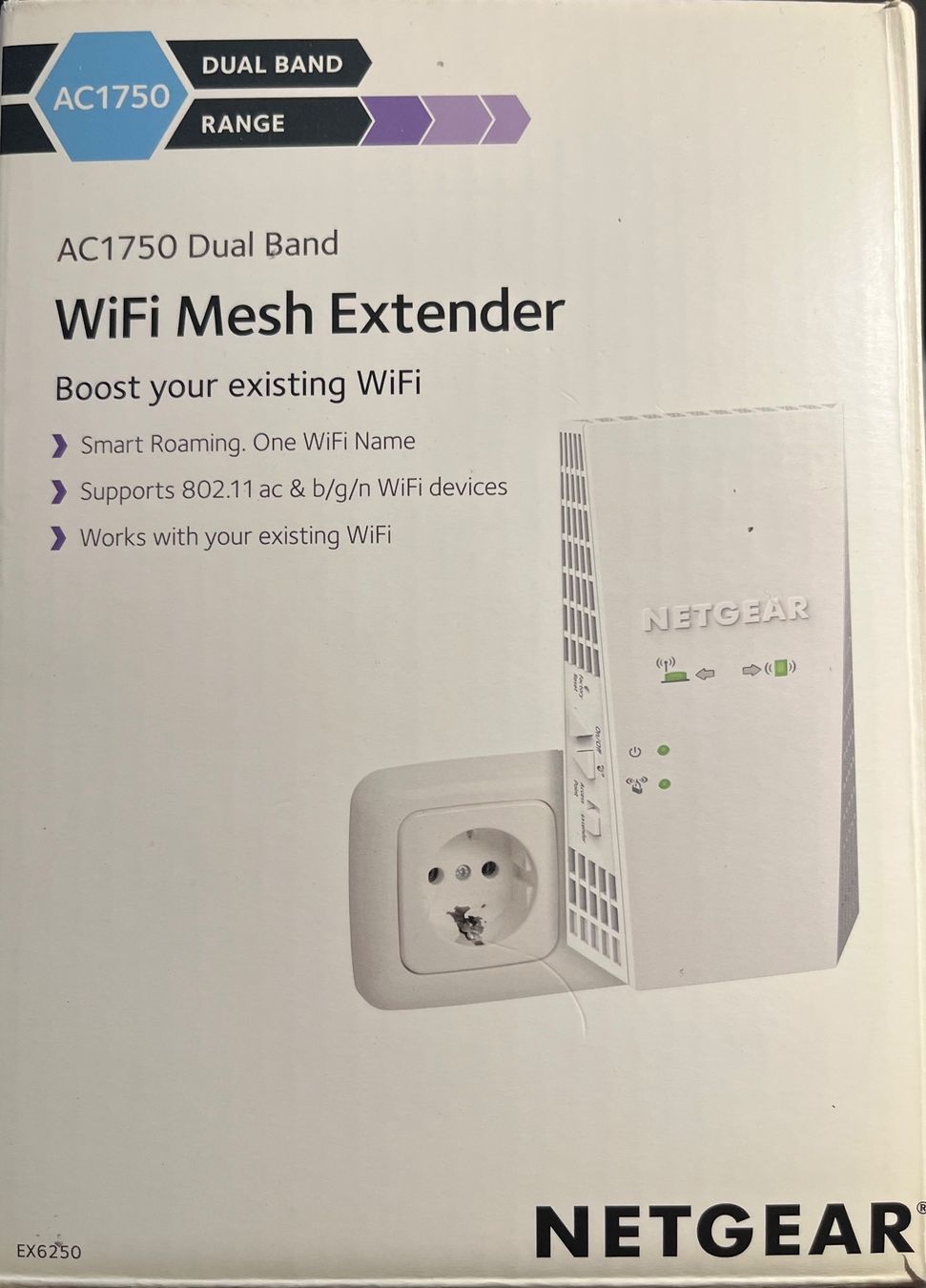 Netgear Wlan: Netgear Mesh Extender AC1750 Dual Band – Neu (gemäss Beschreibung) aus Veyrier von ren_5ctl