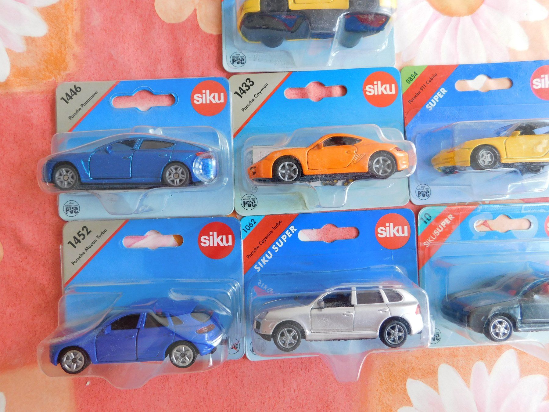 Siku Modellini d'auto: Siku Set mit 7 Porsche – Nuovo (secondo la descrizione) da Strengelbach venduto da Wedi73 8