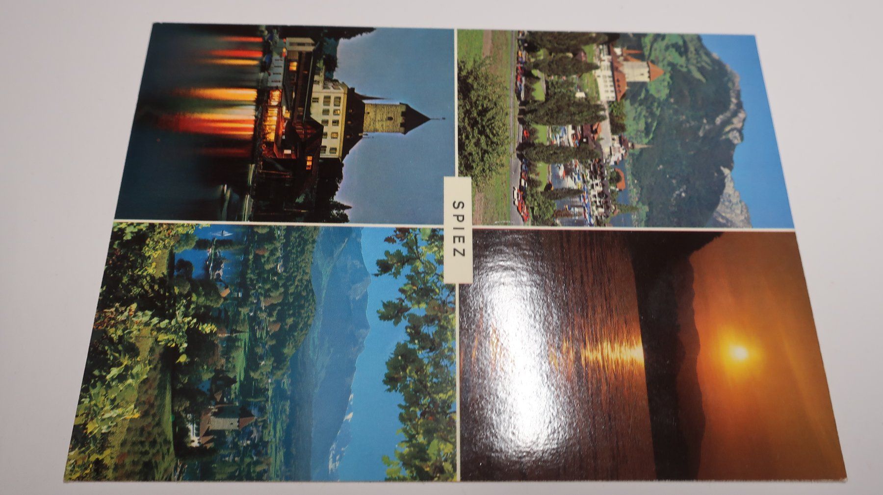 Cartes postales: Spiez Multivues  1984 – D'occasion à Cormoret par Pascalll2001 1