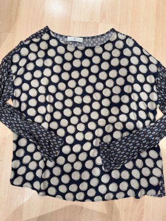 WHYCI Milano Seiden-Bluse, Gr. S