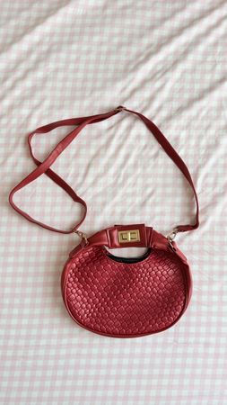 Sac bandoulière rouge 