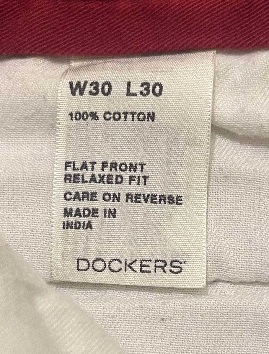 Pantaloni: Chino vintage DOCKERS – Usato da Lausanne venduto da micou47 4