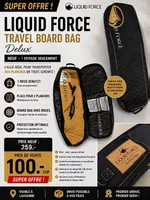 Liquide Force travel Board bag Delux NP259.-