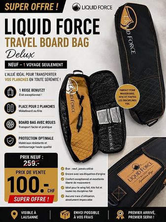Liquide Force travel Board bag Delux NP259.-