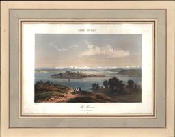 Meinau Original-Lithographie von Muller