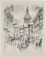 Cedric Meyer (1931–2010) - Lithographie signiert