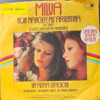 Vinyl Single Milva - Don't Cry For Me Argentina (italienisch
