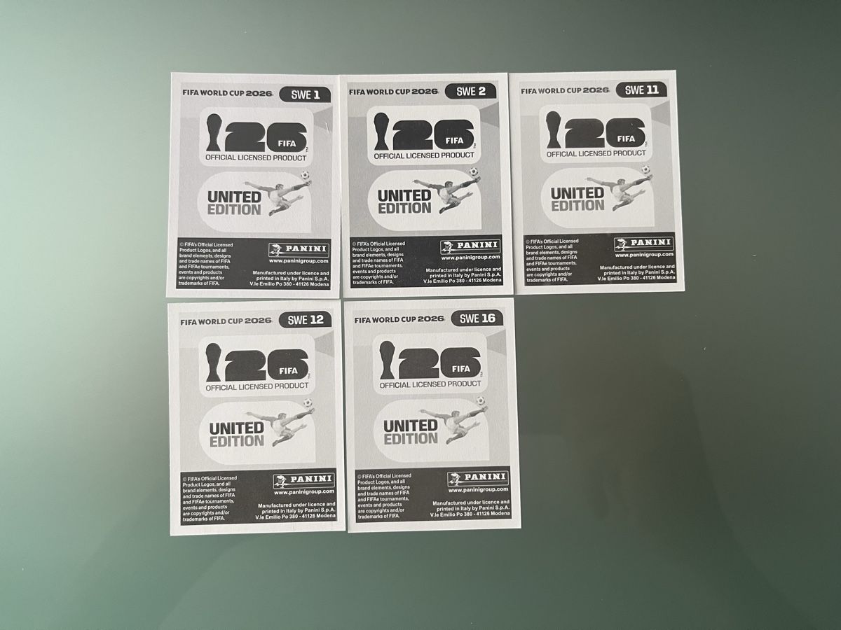 Panini Carte collezionabili: Paninis, 59 stickers, groupes E & F – Nuovo (secondo la descrizione) da Corgémont venduto da dam_8lw7 6
