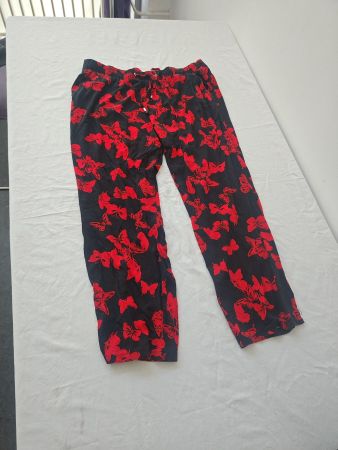 Leichte Hose mit Schmetterlingen, Gr L/XL