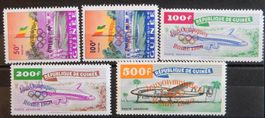 Guinee Kat. 49-53 ** 1960 Kat. 90 Euro