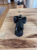 Canon AE-1 Spiegelreflexkamera mit 2 Objektiven
