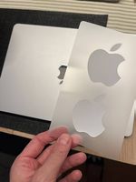 Apple Mac Book Stickers - 2 Stk. MacBook
