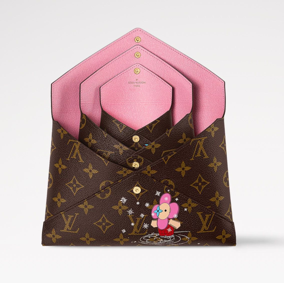 Louis Vuitton Borse da donna: LOUIS VUITTON Ensemble Pochette Vivienne Kirigami – Nuovo e nell'imballaggio originale da Schönenwerd venduto da elissa02 8