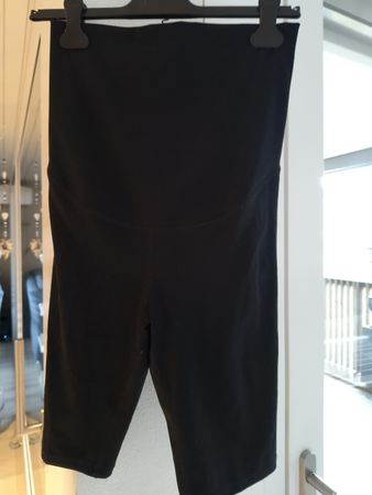 Schwarze Umstands-Radlerhose, Grösse S, Top Zustand!