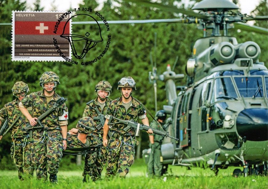 Tutti i francobolli: Maximumkarte Militärversicherung – Nuovo (secondo la descrizione) da Dottikon venduto da haeusibuh5