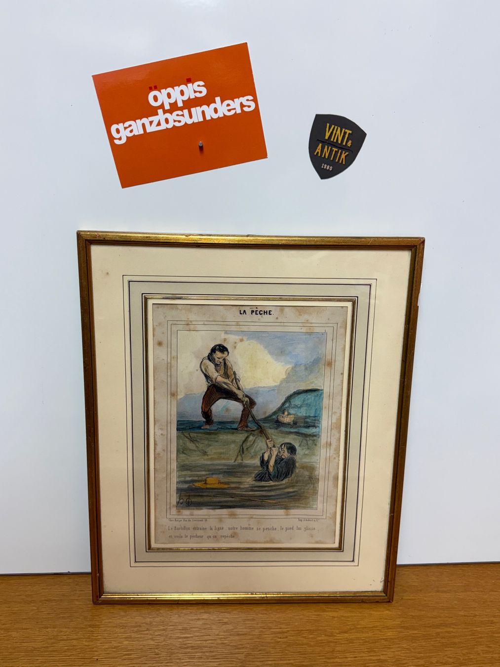 Grafica & Litografie: Original Honoré Daumier Farb-Lithographie – Usato da schaffhausen venduto da VintAntik_1980 3