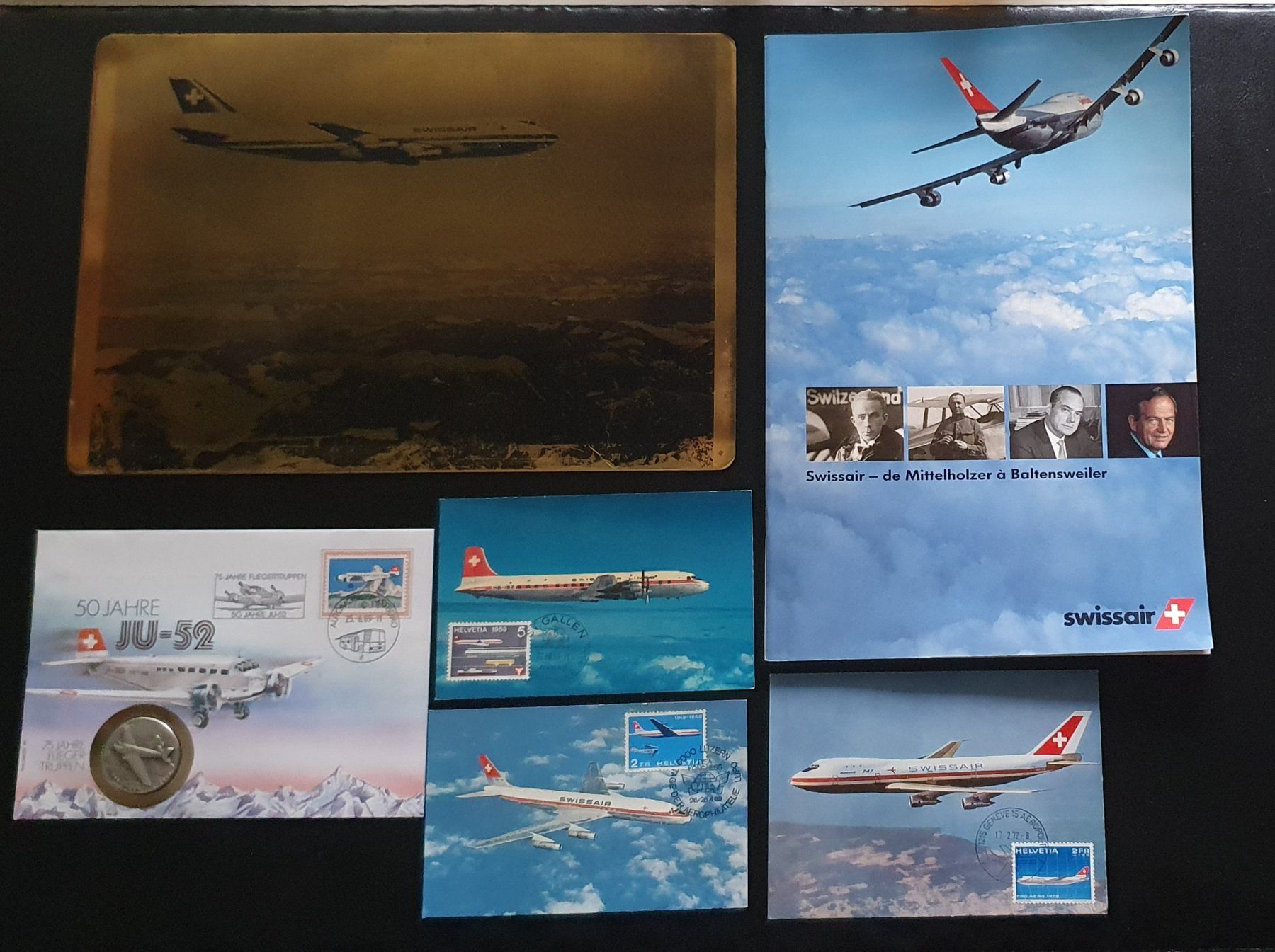 Tutti i francobolli: Lot Swissair – Usato da Kreuzlingen venduto da Rschweiz1