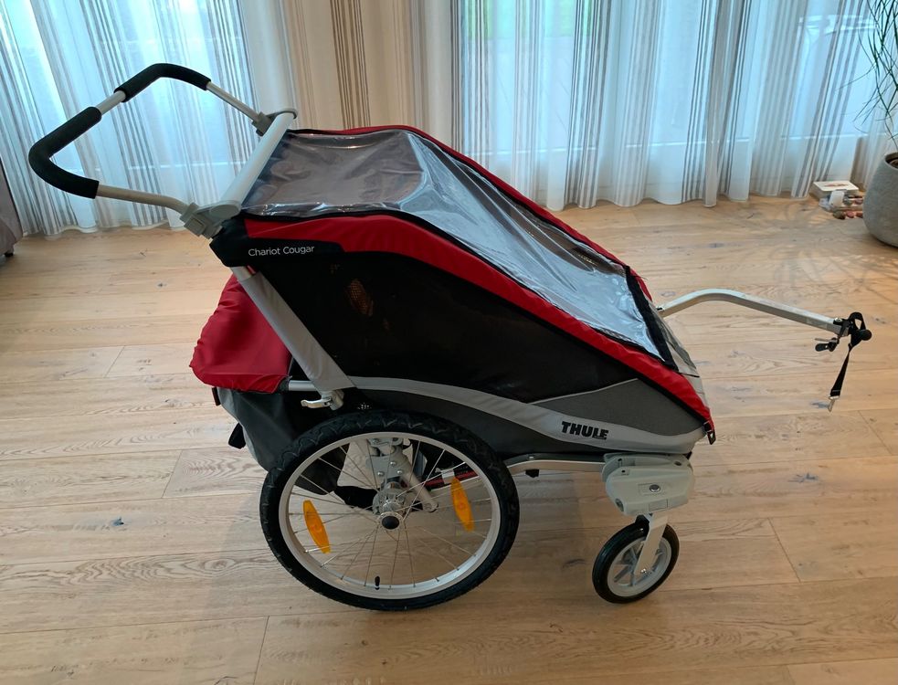 thule-chariot-cougar-2-kinderanh-nger-gebraucht-in-rudolfstetten-f-r