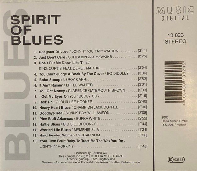 CD: Spirit of Blues – Usato da Grüningen venduto da azulgris 1