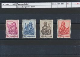 1961 "Evangelisten", gestempelt