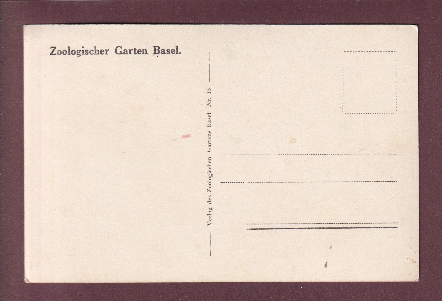 Cartoline postali: BASEL - Zoo - Schimpansen im Steyr-Auto – Usato da Pully venduto da nicecards 1
