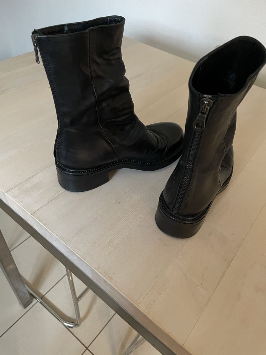 Scarpe da donna: coole Leder-Boots in schwarz – Usato da Weiningen ZH venduto da mad_t6dx 4