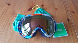 Skibrille von Uvex, neu und original beschriftet 